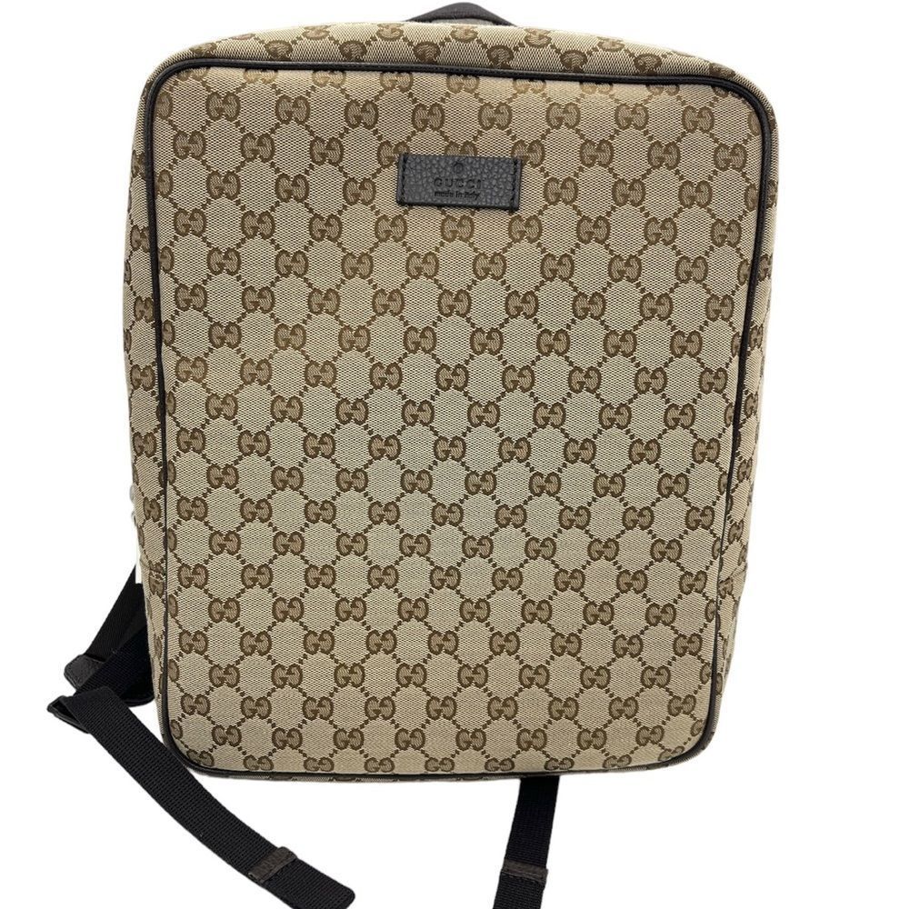 Gucci Marmont Beige GG Large Backpack